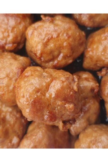 teriyaki turkey meatballs