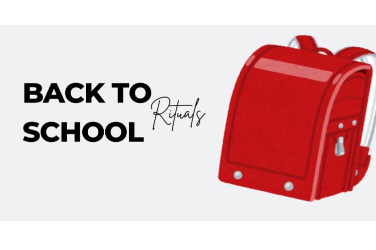 back to school rituals