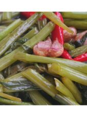 Ginisang Kangkong (Vegan Morning Glory Stir-Fry Recipe)