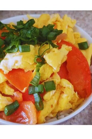 tomato and egg stir-fry